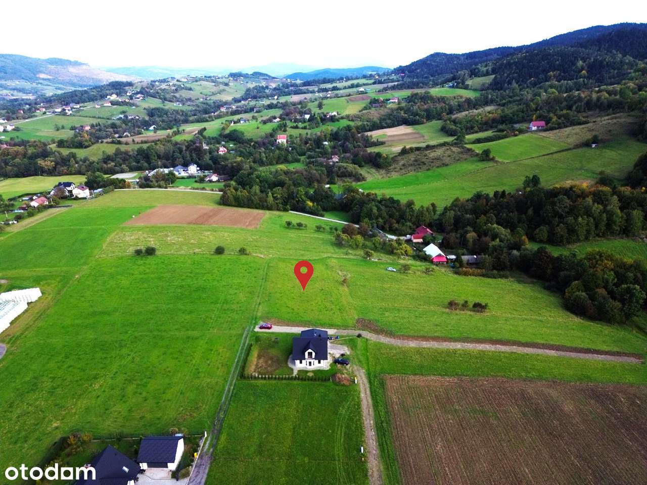 Widok marzeń! Działka na wzgórzu, 15 min od Nowego Sącza, Limanowej.-5