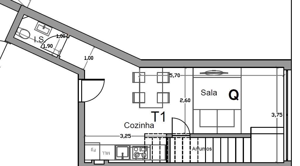 Apartamento T1+1 Venda em São João da Madeira,São João da Madeira-27