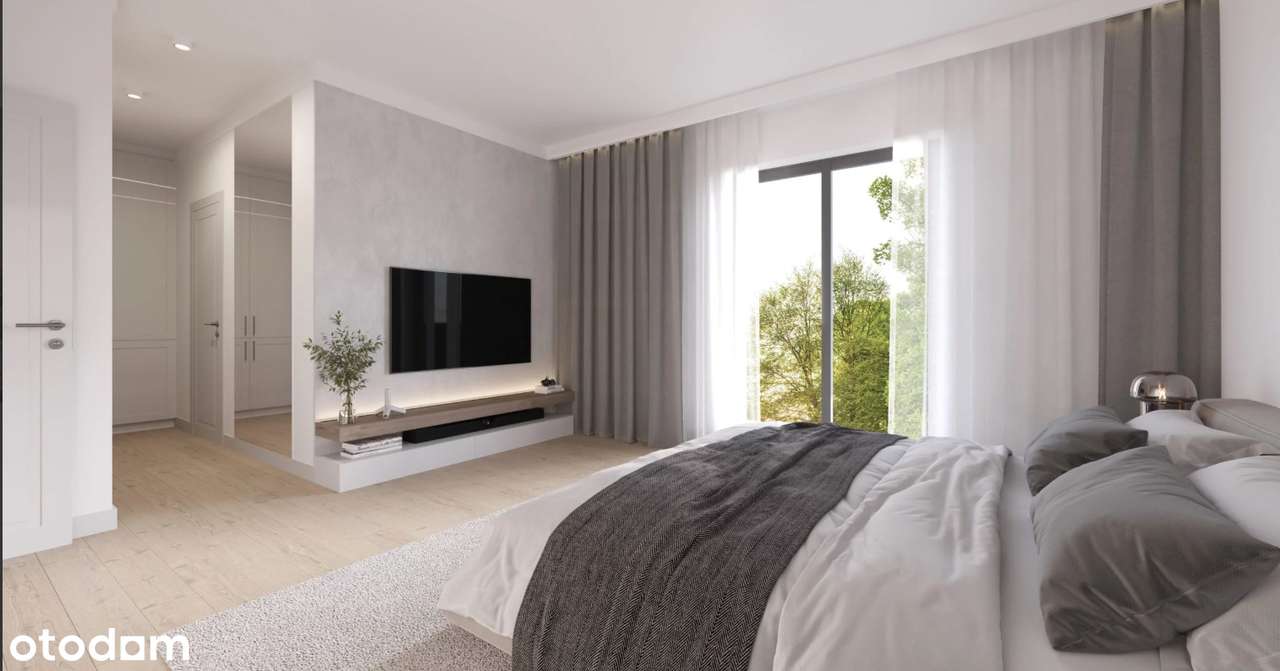 Rusiec, bliźniak, 350m2 ogrodu, Gotowe do obioru-13