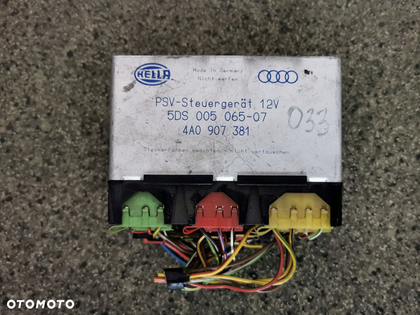 MODUŁ STEROWANIK FOTELA AUDI OE 4A0907381 - 1