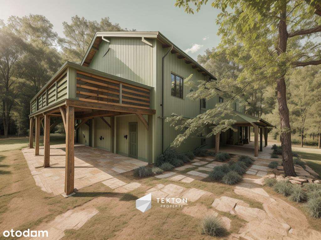 Nowy dom otulony lasem i jeziorami. Mokiny - Pełny obrazek: 2/20