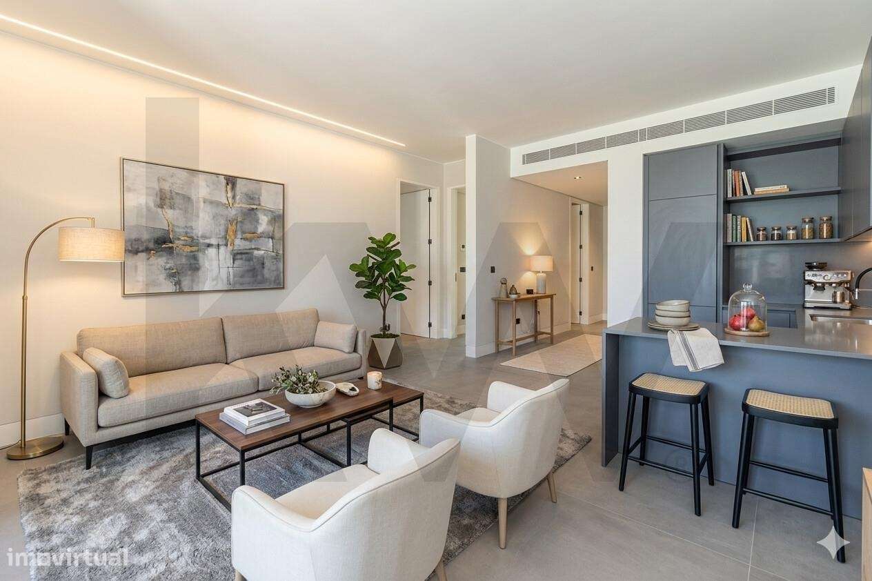 Apartamento T1 a estrear  - Terraço - Piscina- Garagem - Grande imagem: 2/16