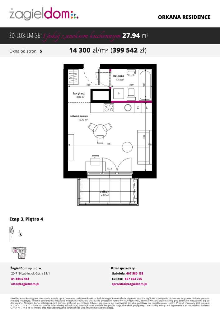 Orkana Residence 3 | mieszkanie 1-pok. | 4_36 - Pełny obrazek: 2/7
