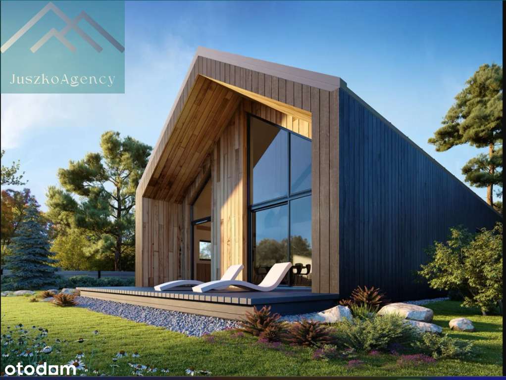 Domy w Różnowie.Stan surowy otwarty, duża działka-2