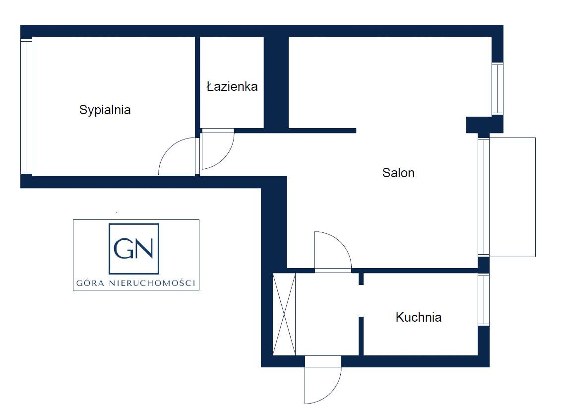 NOWOŚĆ! Słoneczne 45m2 W ŚWIETNEJ LOKALIZACJI W ŁODZI! 2 lub 3 pokoje!-13