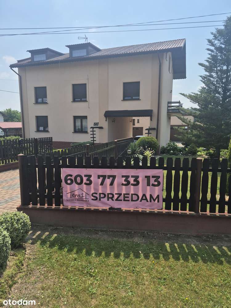 RUDNO Dom piętrowy z dużą działką