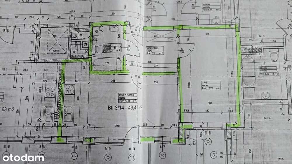 ✓✓ 48,62m2, 2-pokojowe z balkonem, garażem i windą I BEZ PROWIZJI ✓-3