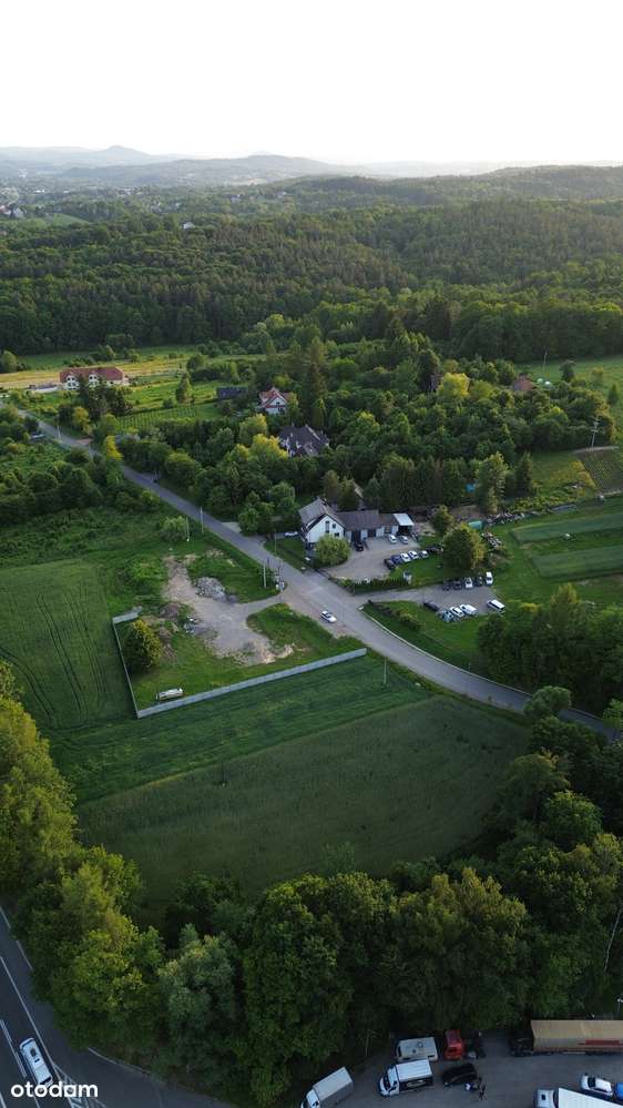 Działka budowlano - usługowa Głogoczów 43 ary-7