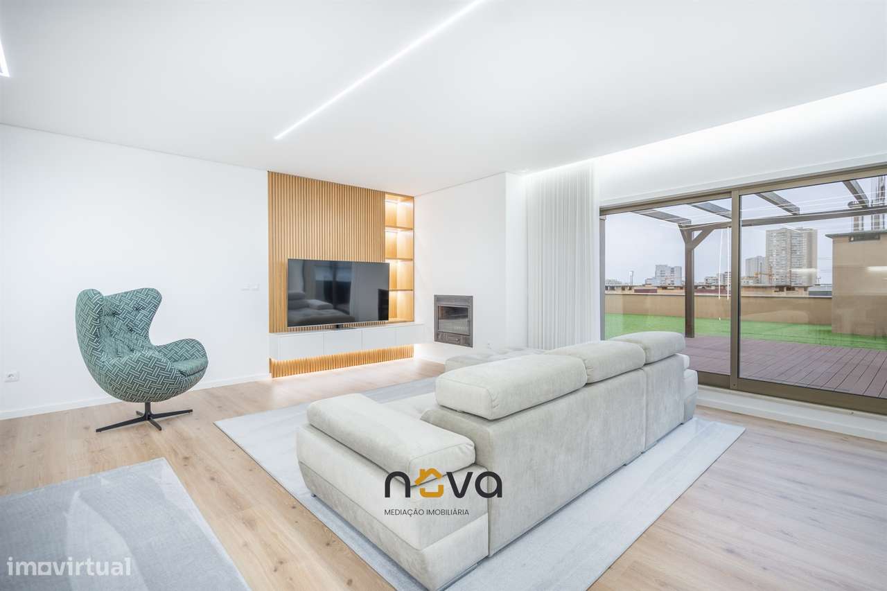 Penthouse T3 em Montgeron, Póvoa de Varzim-0