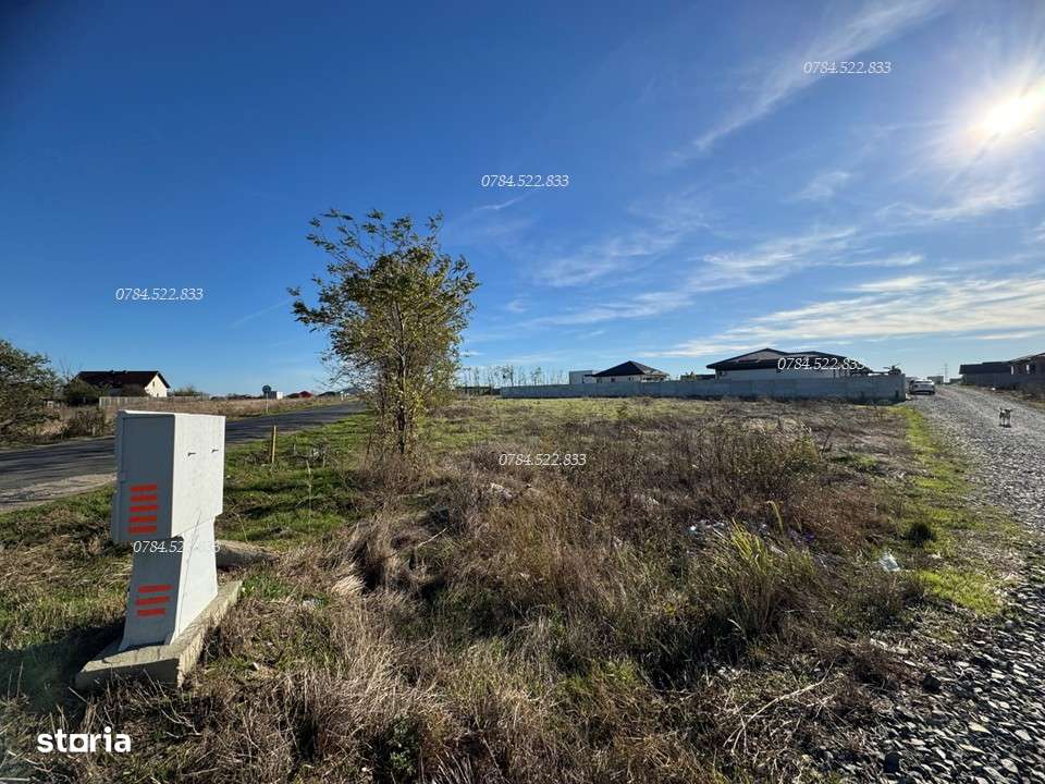 Teren intravilan 523 mp Berceni, Ilfov – gaz/curent, direct la șosea - Imagine principală: 4/7