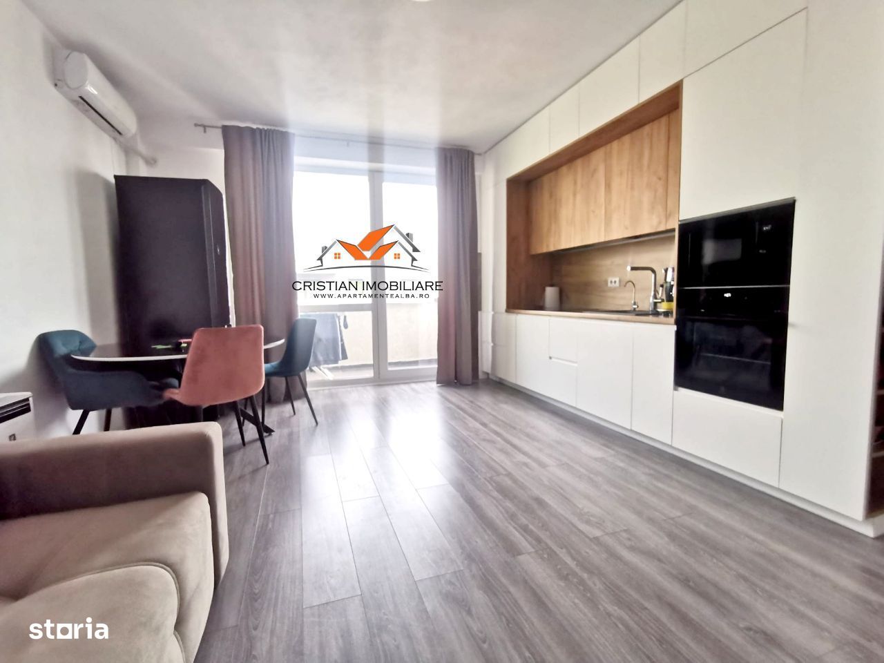 Apartament 3 camere bloc nou cartier Arex, mobilat, utilat!