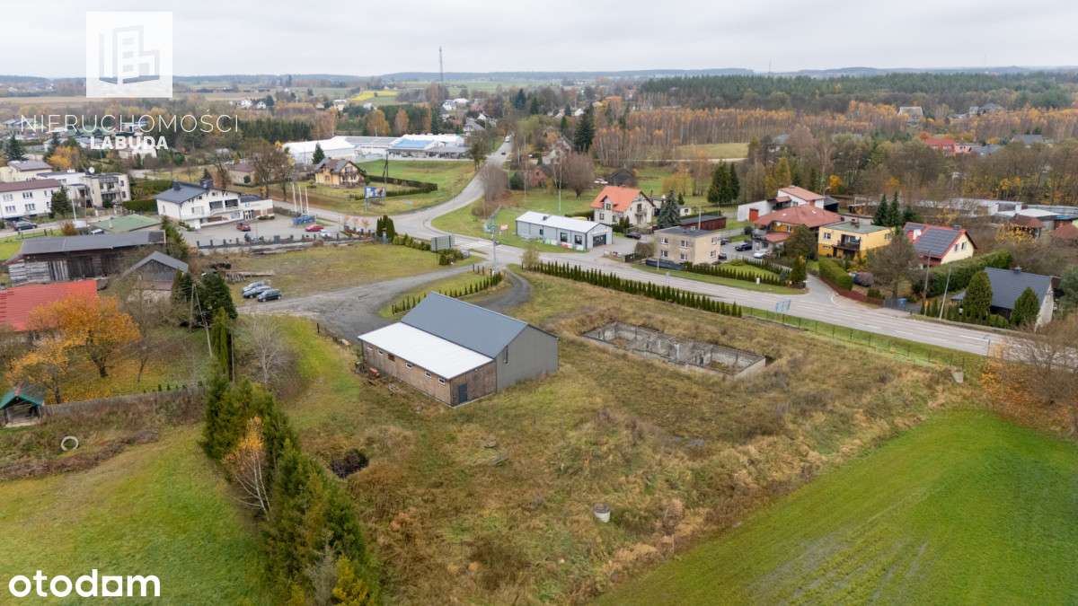 Hala 320m² przy głównej drodze w Zblewie-2