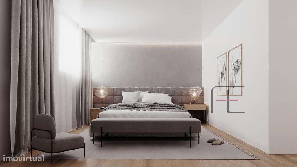 Moradia minimalista, T3+1 com piscina e jardim em Santa Maria da Feira-9