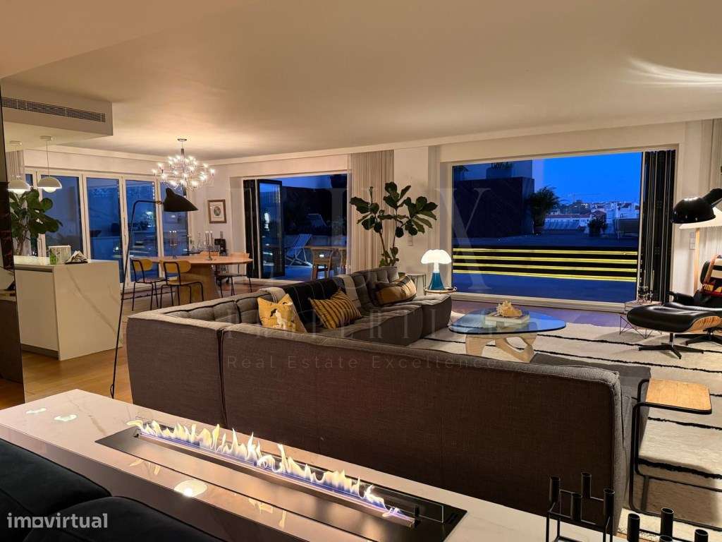 APARTAMENTO DE LUXO EM ZONA NOBRE DE LISBOA COM PISCINA E VISTAS SO... - Grande imagem: 3/60