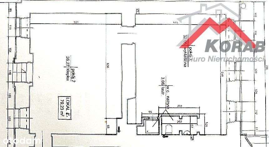 Lokal 79 m² wejście z ulicy - Pełny obrazek: 4/5
