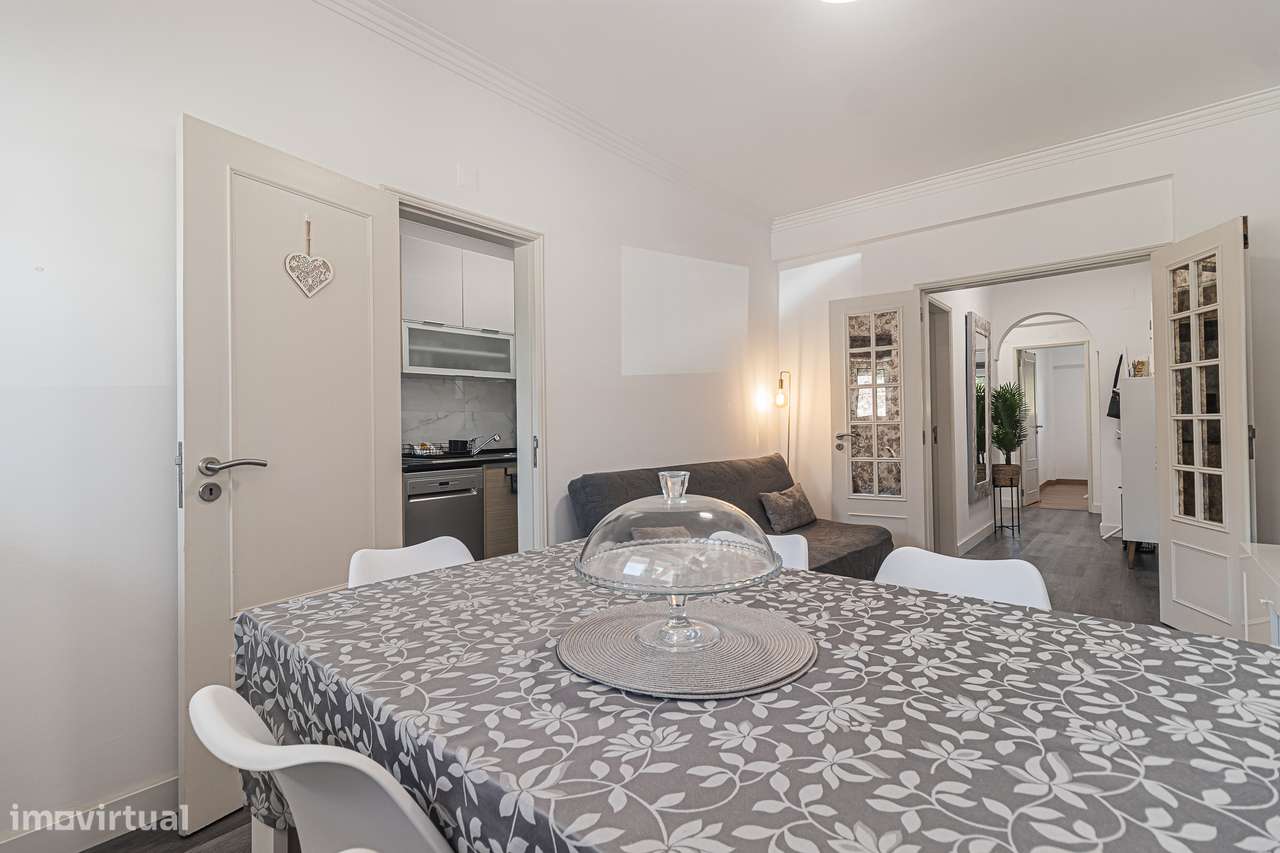 Apartamento T2 remodelado num RC na Marisol-15