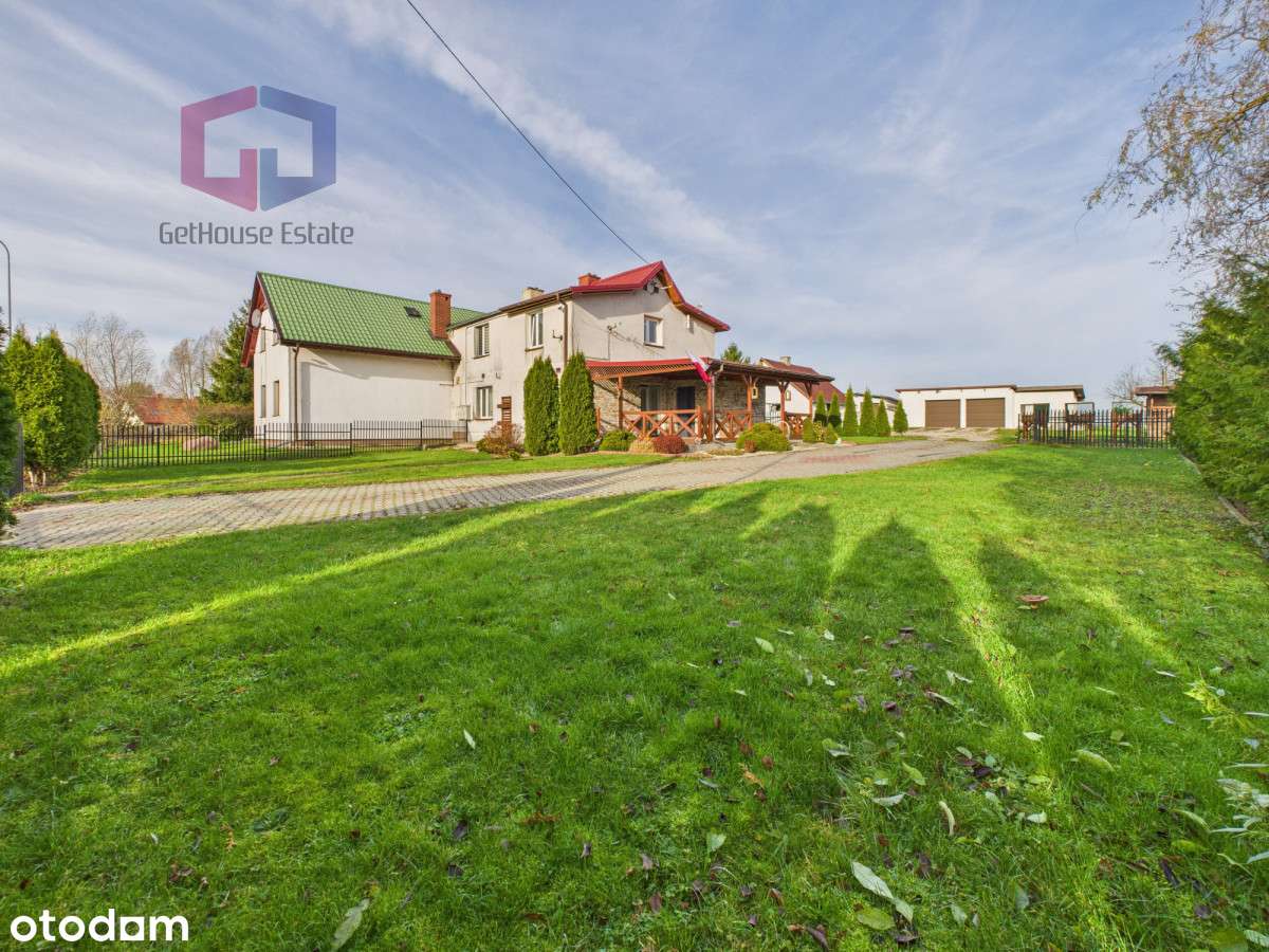 Dom bliźniak z dużą działką w Bartągu-9