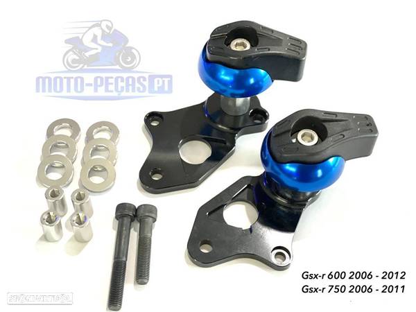 COGUMELOS SLIDERS DE PROTECAO SUZUKI  GSXR 600 750 ano 2006 - 2015 - 1