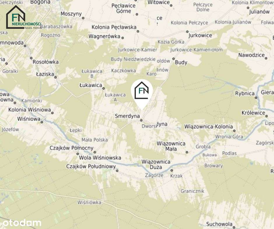 Działka rolna 0,83ha- Smerdyna, gmina Staszów-2