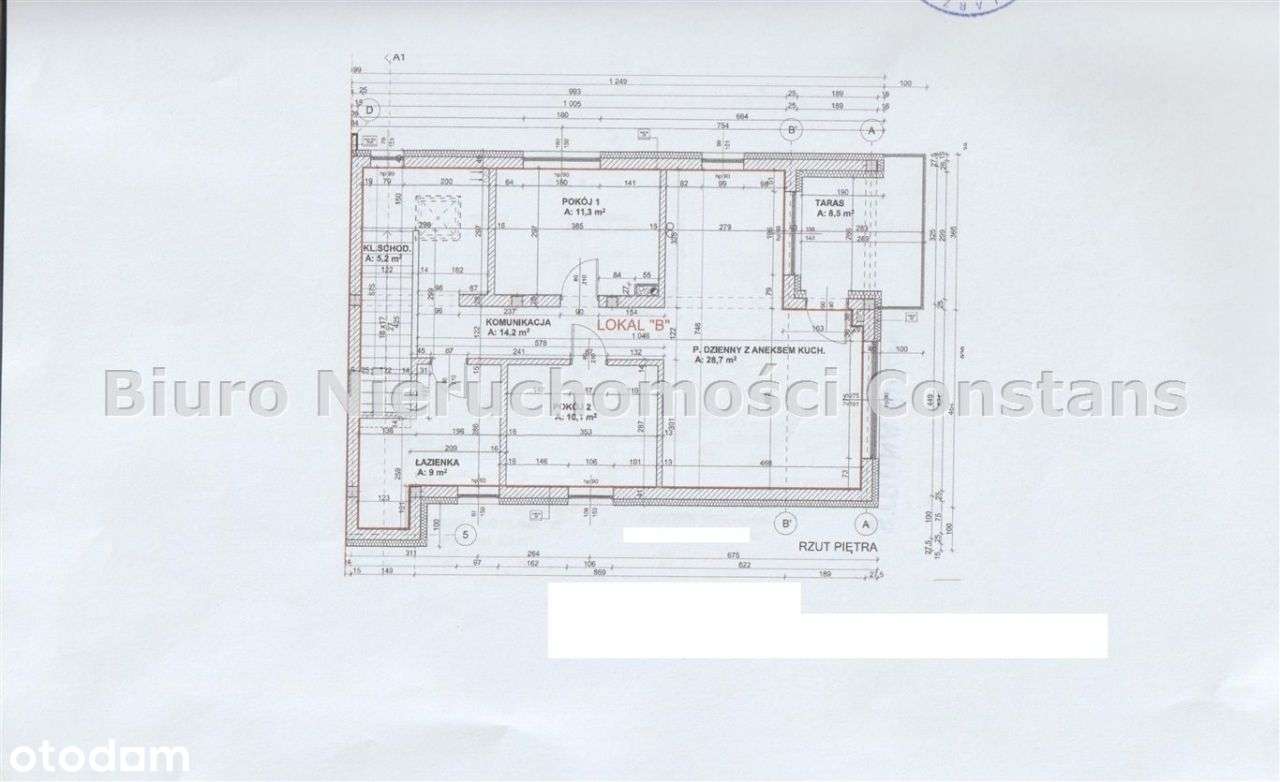 Mieszkanie, 80,70 m², Częstochowa-13