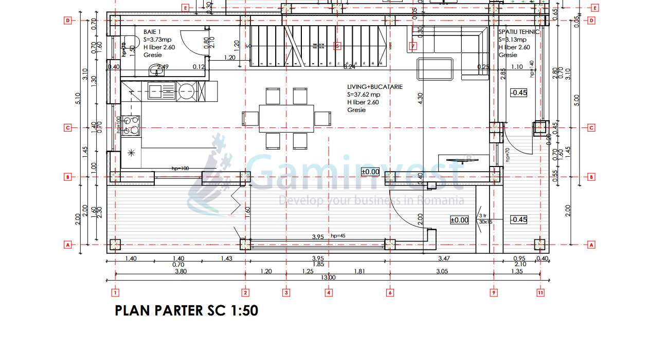 De vânzare teren 595 mp și 3 case la rosu in Oradea Gaminvest V4306B-10