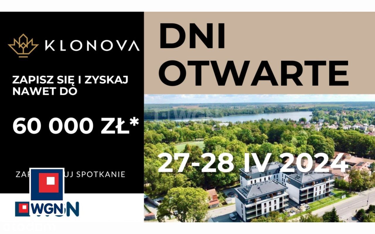 REZERWACJA |Apartament nad j. Olecko Wielkie | 79m