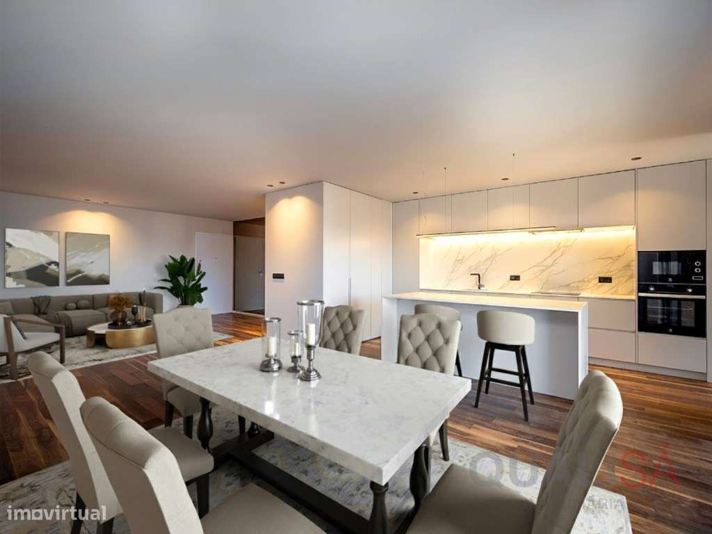 Apartamento T3 equipado, com varandas e dois lugares de garagem, no... - Grande imagem: 4/43