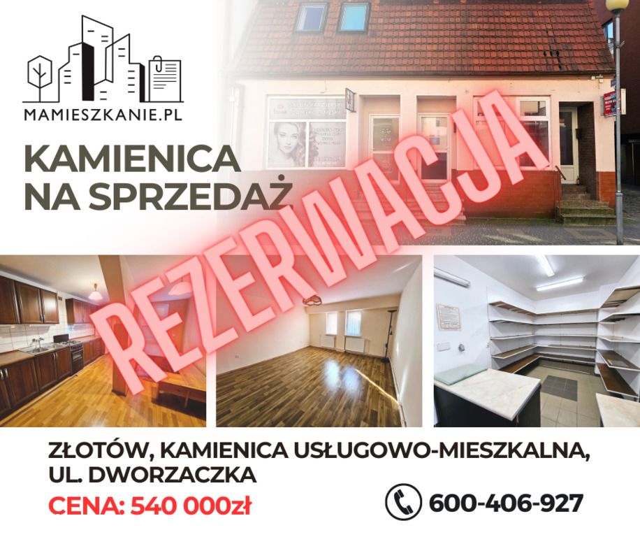 Kamienica usługowo-mieszkalna ul. Dworzaczka