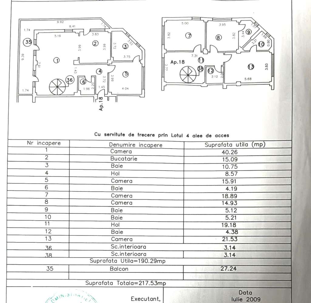 Penthouse tip Duplex  Mamaia Sat pe malul Lacului-13