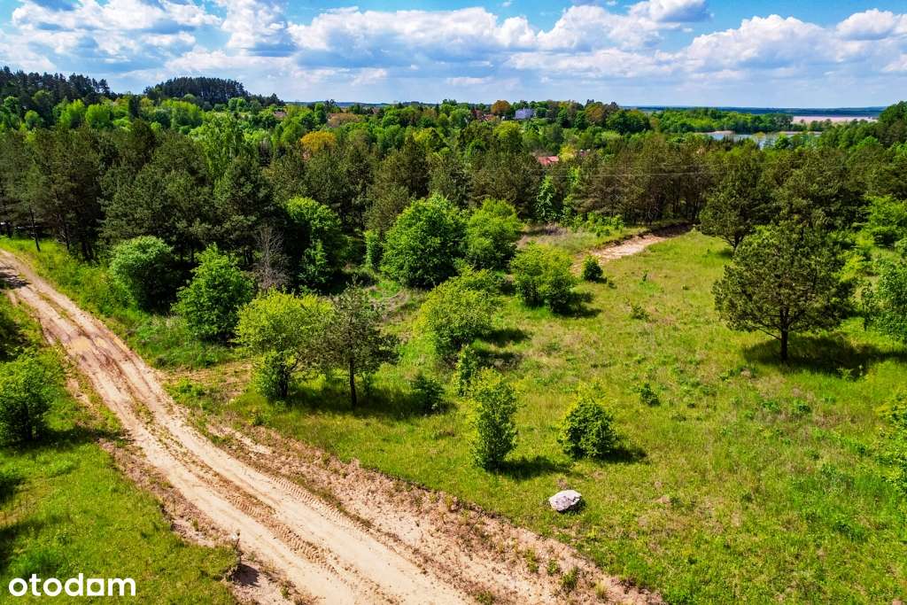Działki budowlane w otoczeniu drzew  z dostępem do jez. Buwełno-12