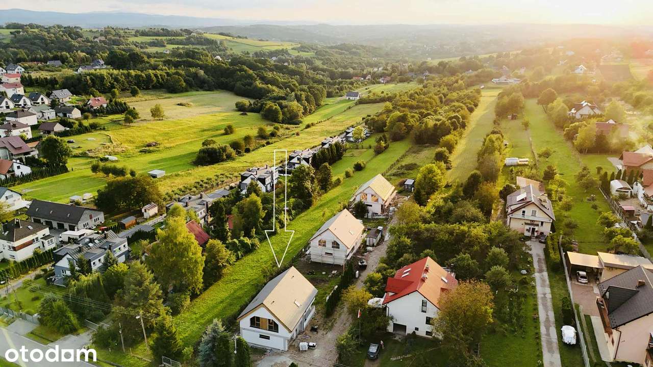 Nowoczesny dom z widokiem, Smart Home i działką 7ar – Chorągwica-1