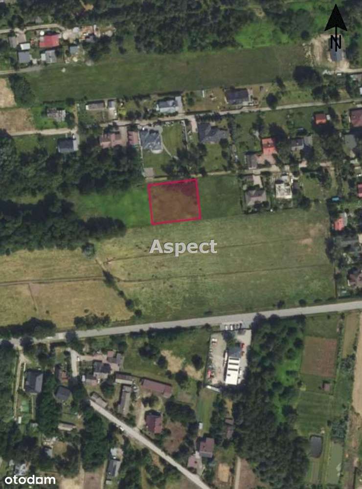 Działka budowlana w spokojnej, zielonej okolicy-3