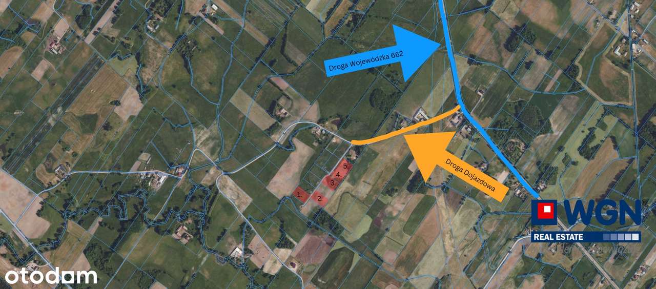 Na sprzedaż działki z warunkami zabudowy – Gatne II, gmina Nowinka-3