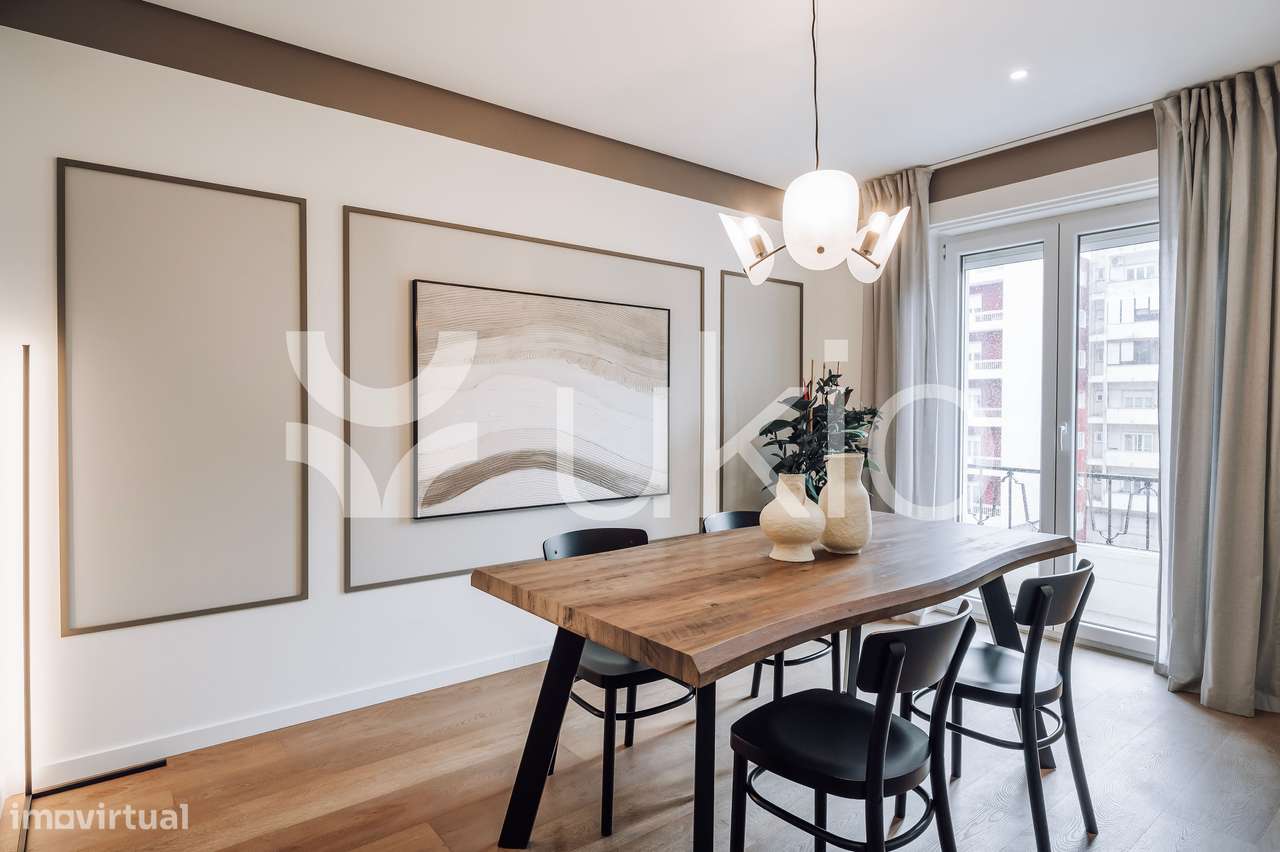 Apartamento T2 com escritório em Campo Grande - Grande imagem: 2/24