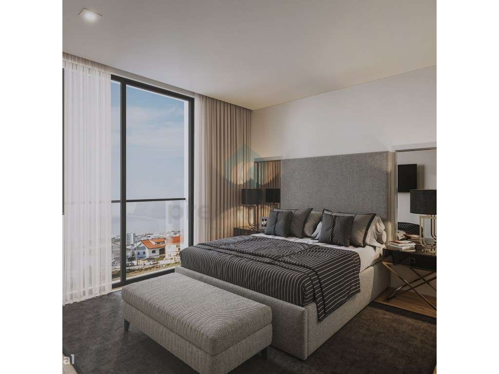 Excelente T1 no Edifício Douro Mar, Canidelo-9