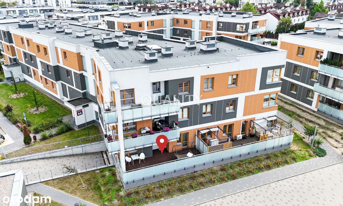 Taras 29,5 m² | Wysoki standard | Marina Józefosław-11