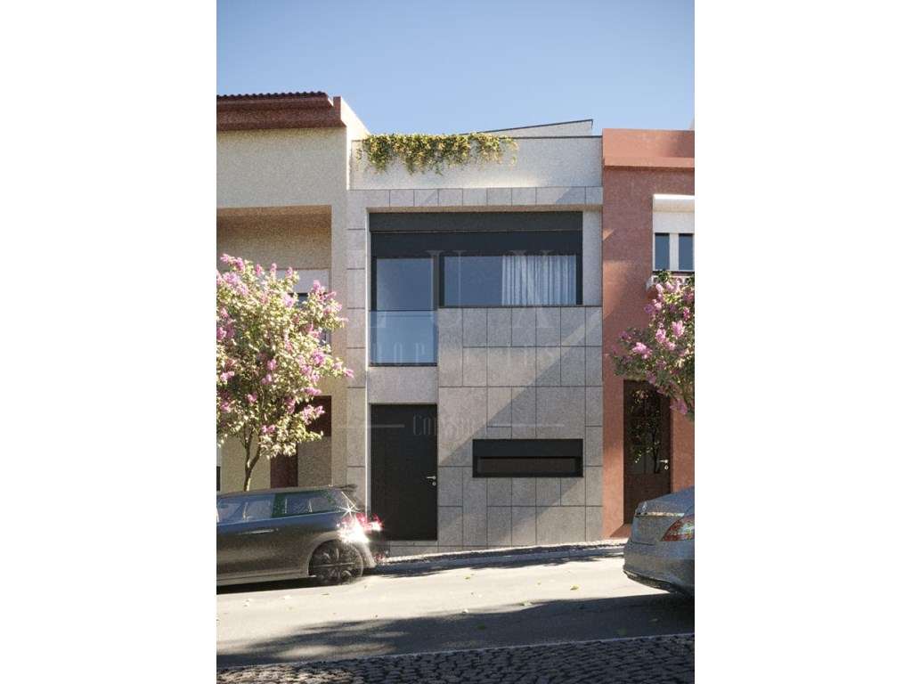 Moradia T2 para recuperar, com projeto aprovado | Rua do Hospital, ... - Grande imagem: 5/5