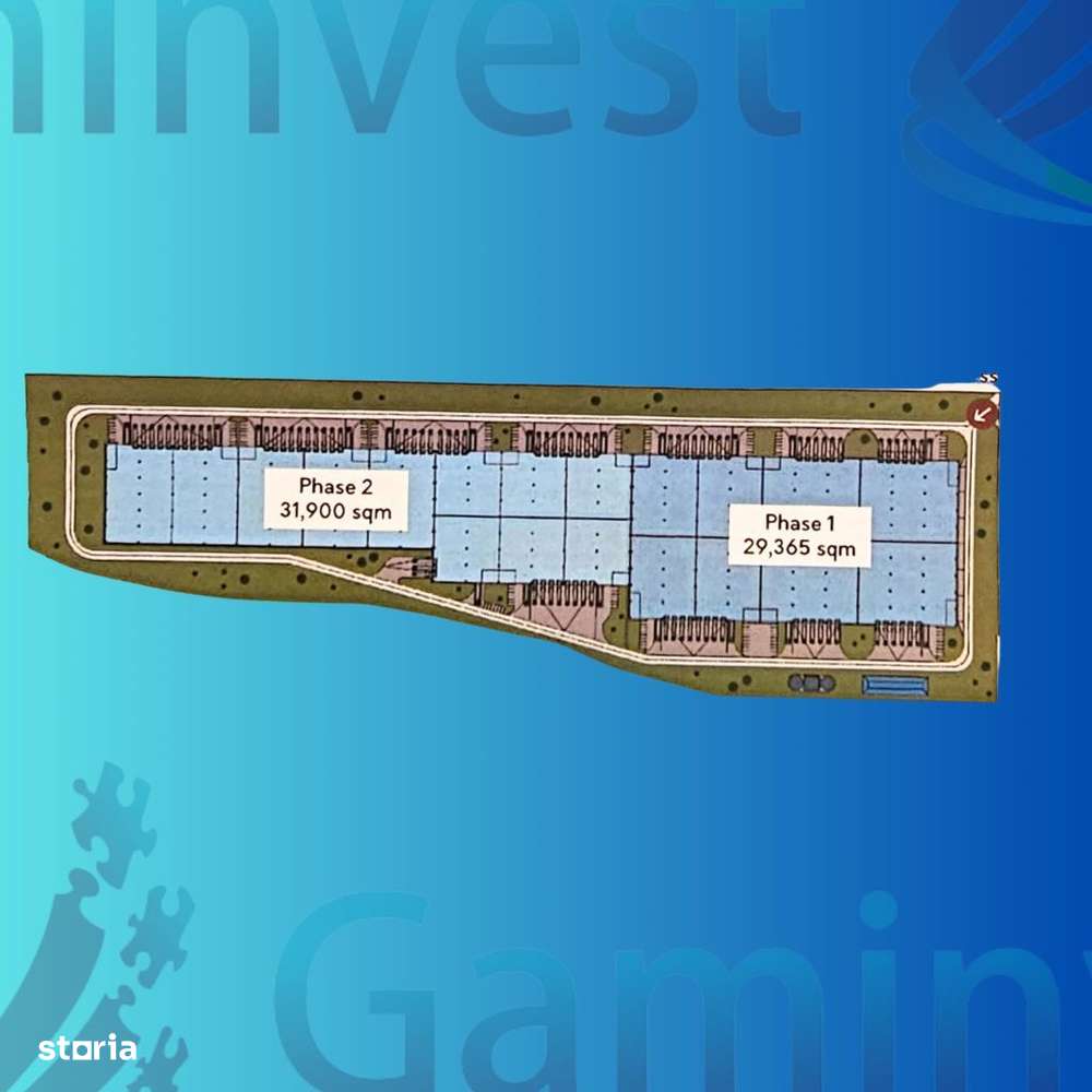 Gaminvest Hale industriale noi de inchiriat,Clasa A Iasi A1863E - Imagine principală: 1/1