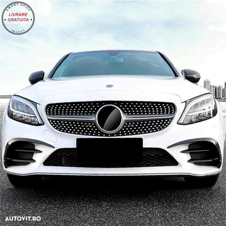 Prelungiri Bara Fata Mercedes C-Class W205 S205 C205 A205 Facelift (2019-up) C43 D- livrare gratuita - 7