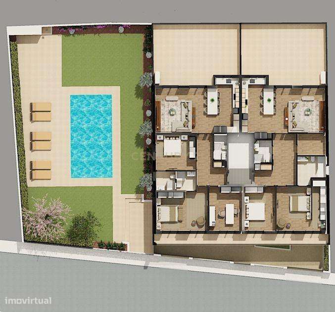 Apartamento T2 Novo com Vista Panorâmica em Loures-6