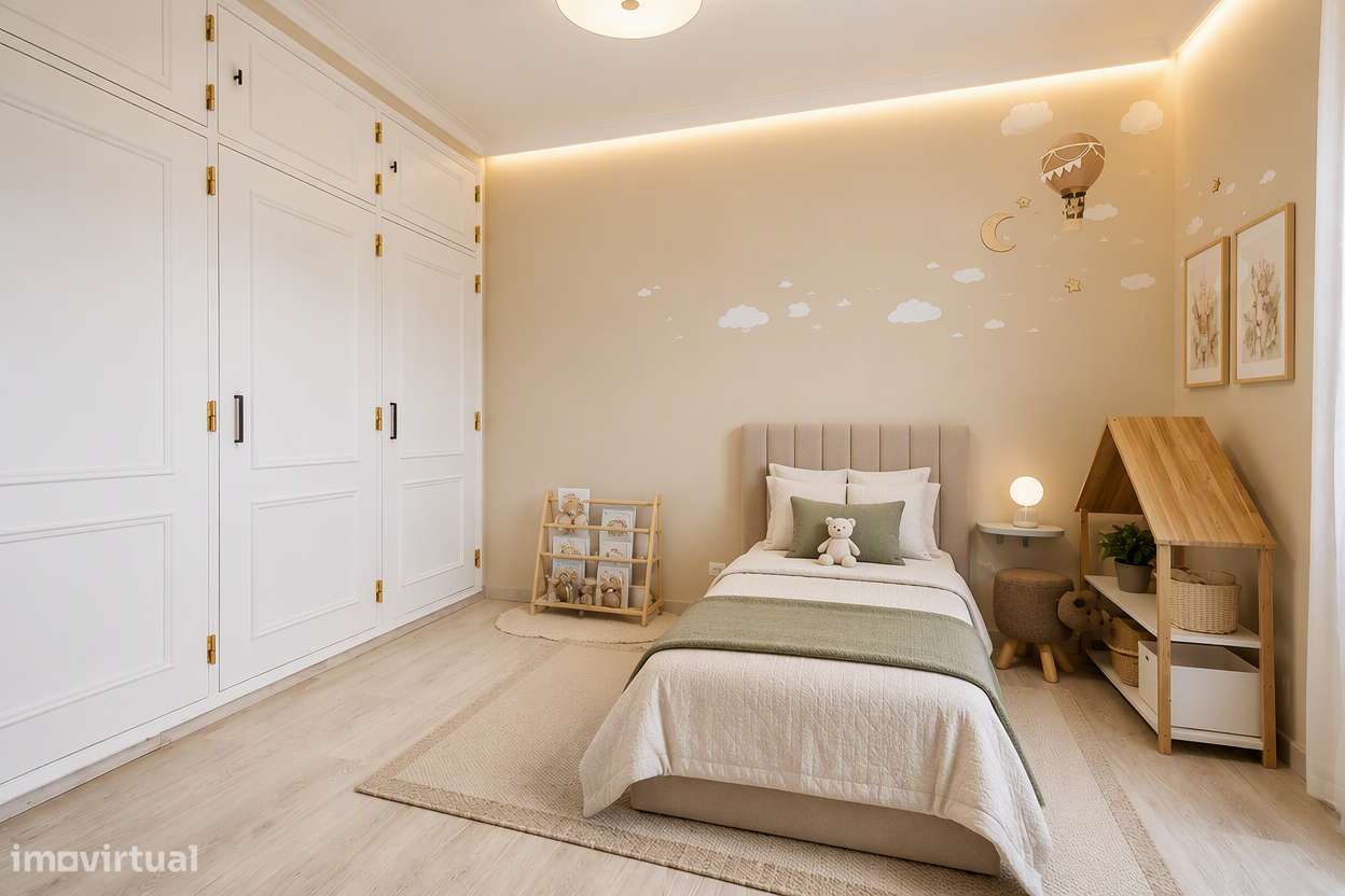 T4 com 184 m², garagem,  varandas e espaço para toda a família-15