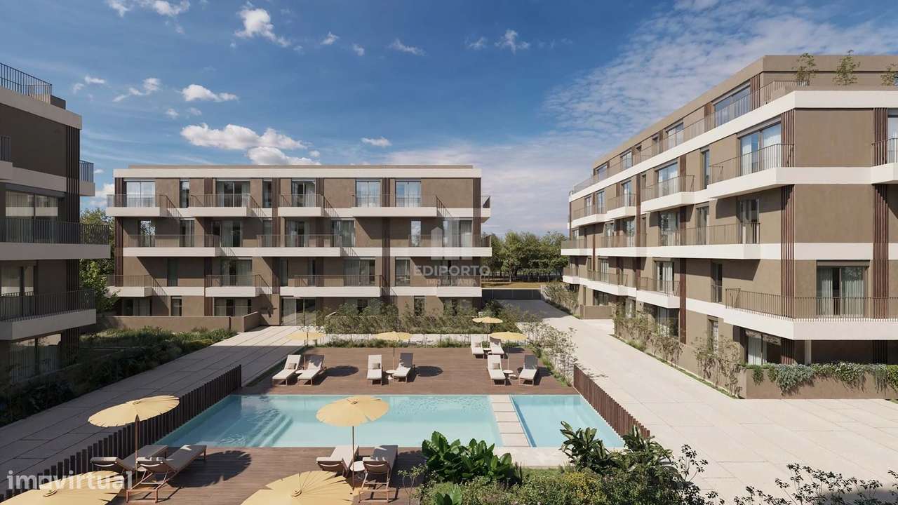 T1 Moderno com Varanda e Piscina – Empreendimento Mais Vitta, Frazão-18