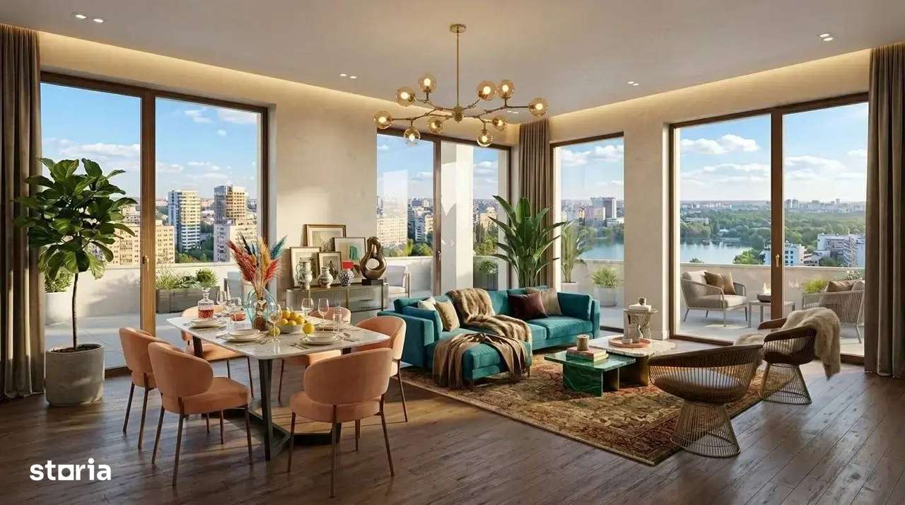 4 Camere Premium | Floreasca | Terasa Spectaculoasa 223 mp