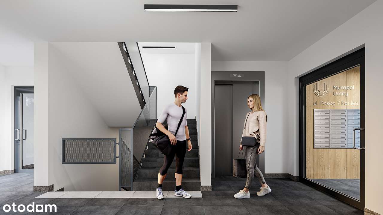 2-pokojowe mieszkanie 44m2 Bezpośrednio - Pełny obrazek: 1/8