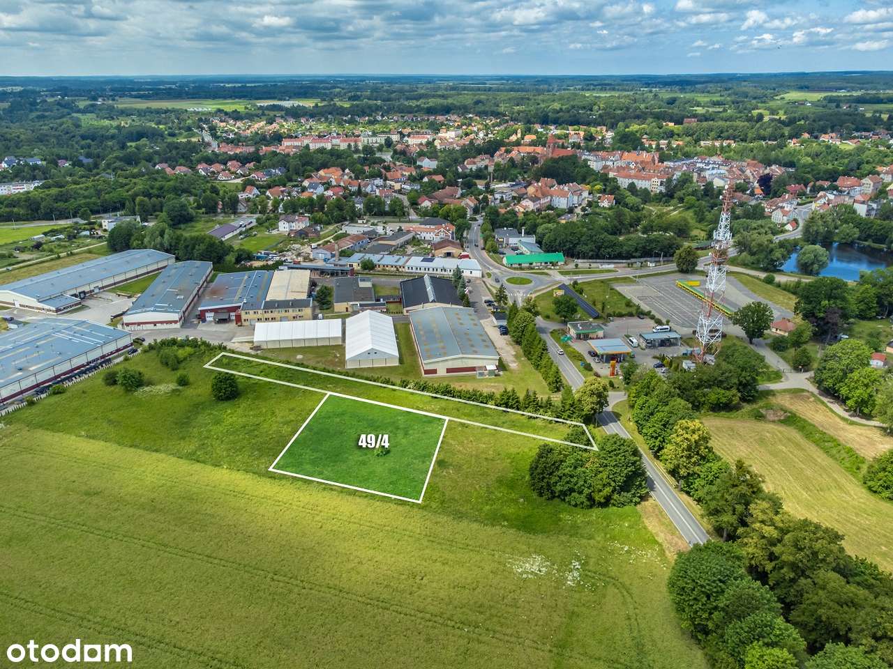 Działka komercyjna w Ornecie-2