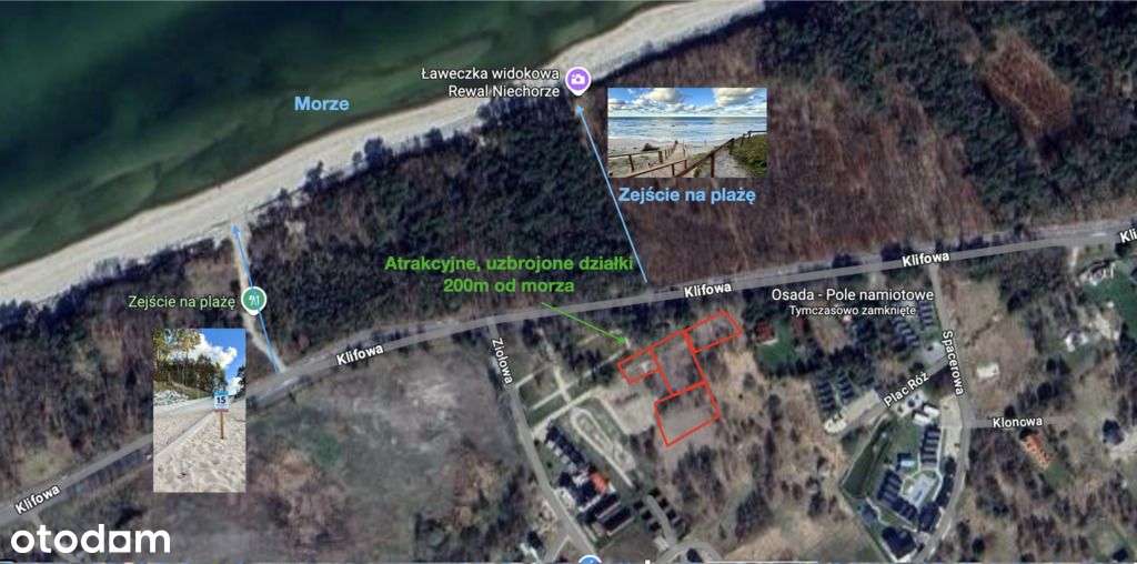 Piękne działki z planem 200m od morza w Niechorzu!-3