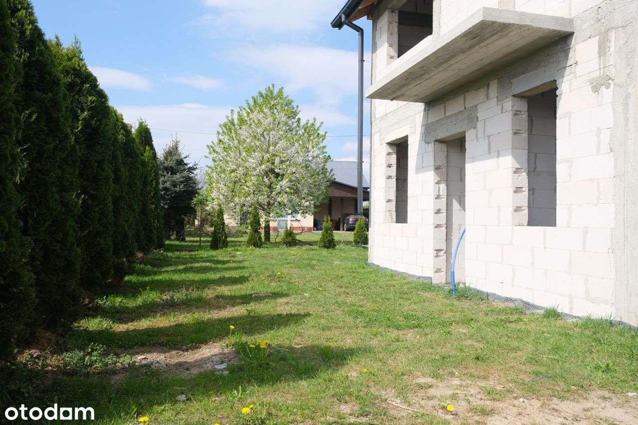 Jasionka, 5 arów, gotowy bliźniak, media, wjazd- a-3