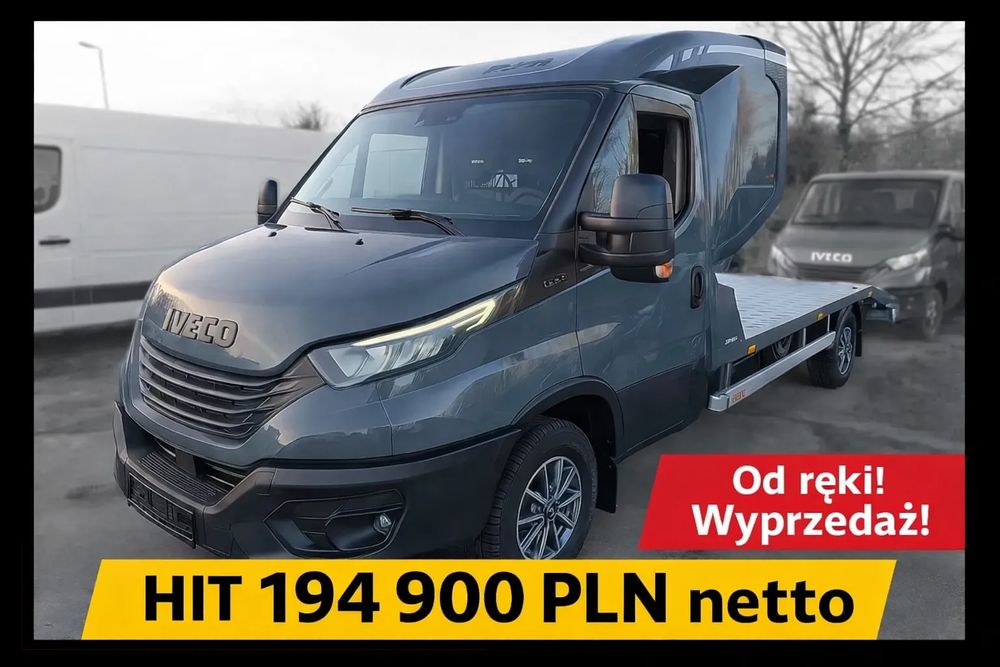Iveco Daily 35S18H Wyprzedaż 2025! Klik i jedziesz! Laweta + Kabina Sypialna