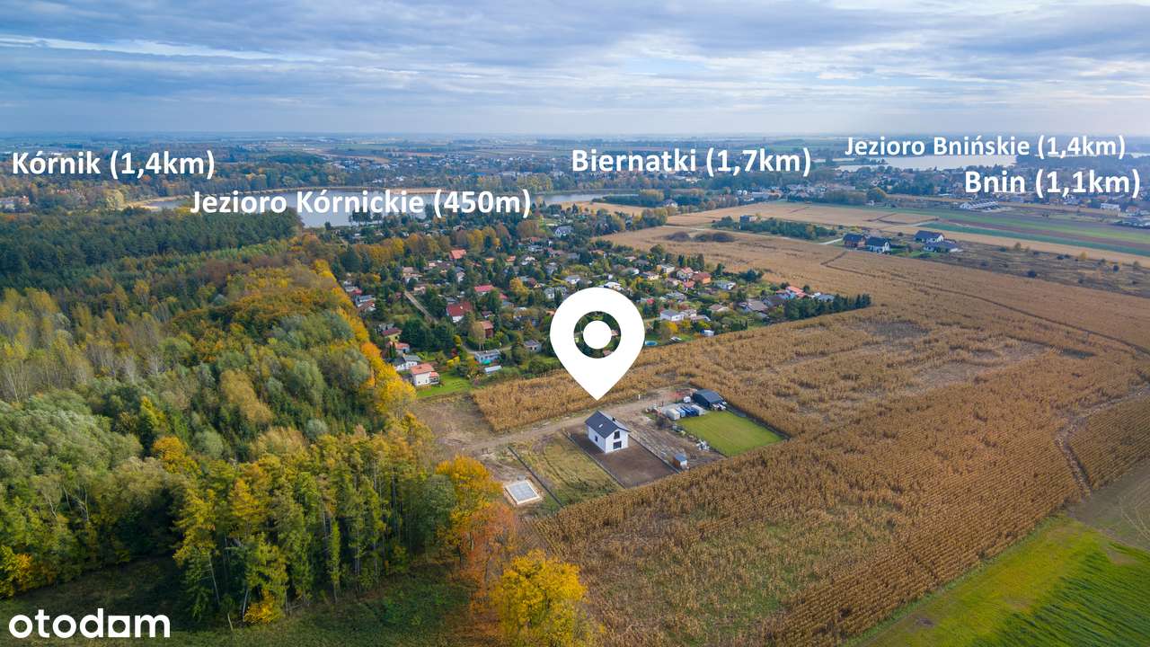 Dom przy lesie i jeziorze | Stan deweloperski | Okolice Kórnika-5