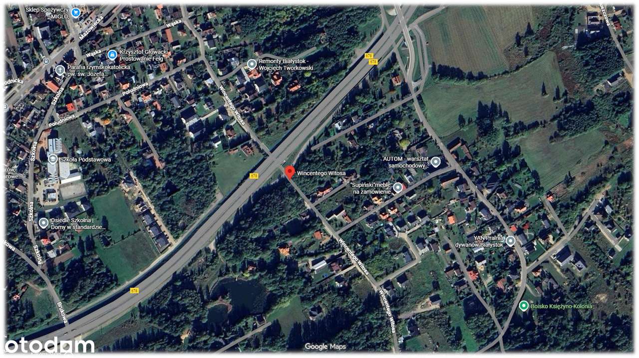 Działka 725 m² w spokojnej okolicy - Pełny obrazek: 1/1